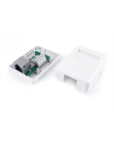 SB1-1-8P8C-C6-SH-WH. Розетка RJ-45. Hyperline в Туле