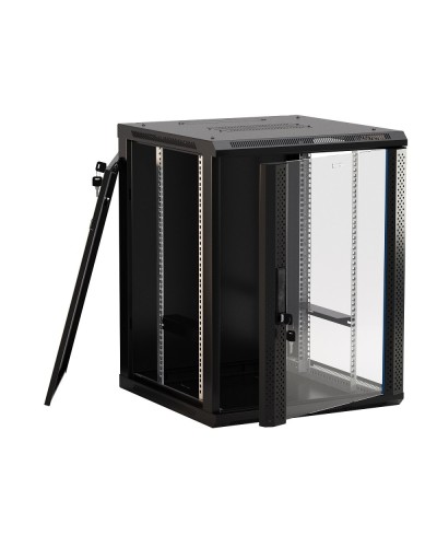 TWB-0445-GP-RAL9004. Шкаф телекоммуникационный 19 настенный 4U. Hyperline в Туле