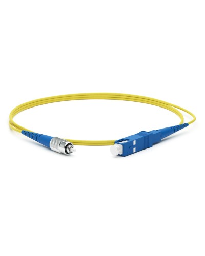 FC-S2-9-FC/UR-SC/UR-H-2M-LSZH-YL. Патч-корд волоконно-оптический одномодовый. Hyperline в Туле