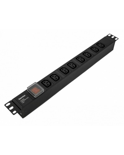 SHE19-8IEC-S-IEC. Блок розеток 19. Hyperline в Туле