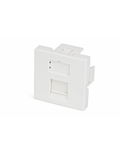 SIP2-1K-M45-45. Вставка 45х45 для 1 модуля формата Keystone Jack, со шторкой. Hyperline в Туле