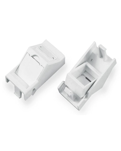 SIP2A-1K-M45-22.5. Вставка угловая 45x22.5 (аналог Mosaic) для 1 модуля формата Keystone Jack. Hyperline в Туле