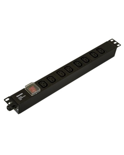 SHE19-8IEC-S-CB. Блок розеток 19. Hyperline в Туле