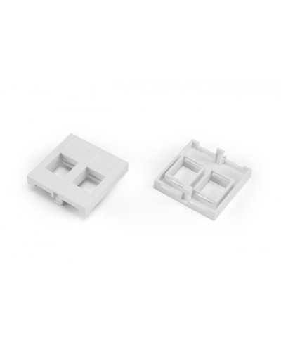 SIP2-2N-M45-45. Вставка 45x45 (аналог Mosaic) для 2х модулей формата Keystone Jack. Hyperline в Туле