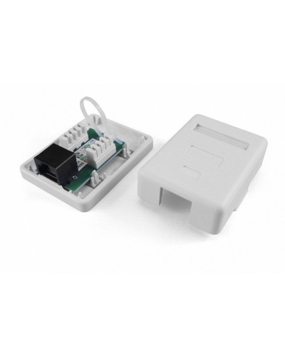 SB1-1-8P8C-C5e-WH. Розетка RJ-45. Hyperline в Туле