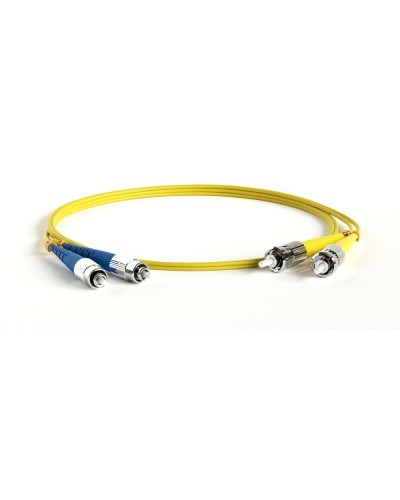 FC-D2-9-FC/UR-ST/UR-H-1M-LSZH-YL. Патч-корд волоконно-оптический ST-FC. Hyperline в Туле