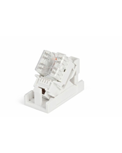 SIP2K-C5E-M45-22.5. Вставка 45х22,5 с наклонным модулем RJ-45 категории 5е. Hyperline в Туле