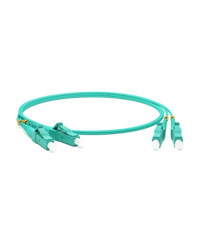 FC-D2-503-SC/PR-ST/PR-H-1M-LSZH-AQ. Патч-корд волоконно-оптический многомодовый. Hyperline в Туле