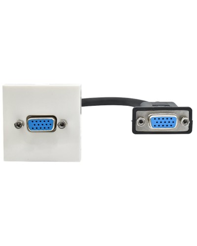 Розетка VGA M/M PRIMER РКМ-10-20-П белый IEK(PR-KK40D-RV-0-1-K01). Розетка. IEK в Туле