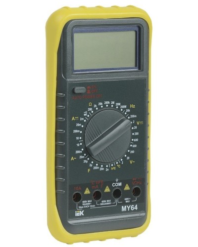 Мультиметр цифровой Professional MY64 (TMD-5S-064). Мультиметр цифровой. IEK в Туле