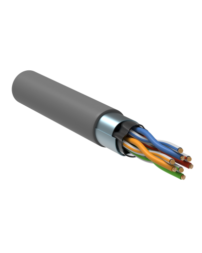 GENERICA F/UTP кат.5E 24AWG 4 пары LSZH серый (BC1-C5E04-321-305-R-G). Кабель «витая пара» (LAN) для структурированных систем связи. IEK в Туле