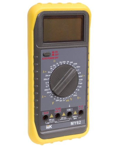 Мультиметр цифровой Professional MY62 (TMD-5S-062). Мультиметр цифровой. IEK в Туле