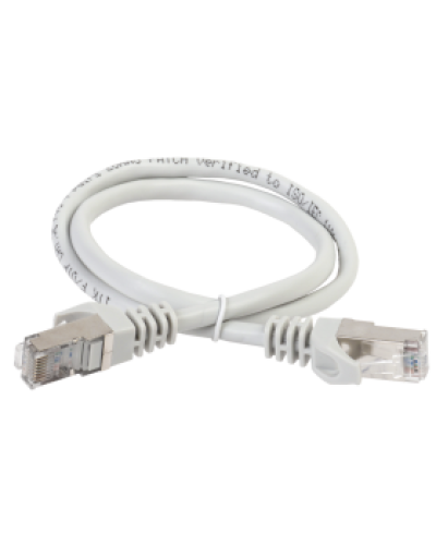 GENERICA Патч-корд кат.5E FTP 1м серый (PC01-C5EF-1M-G). Патч-корд медный. IEK в Туле