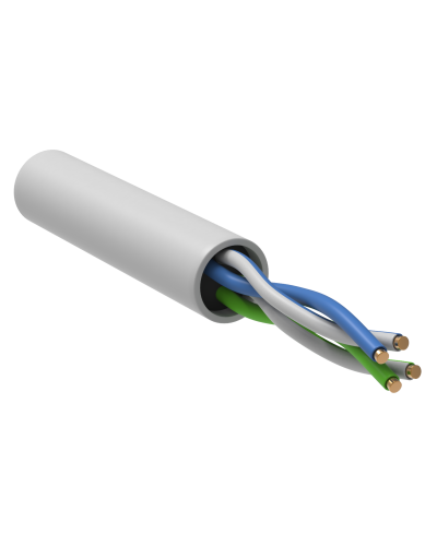 GENERICA U/UTP кат. 5E 24AWG 2 пары LSZH INDOOR белый (BC1-C5E02-128-305-G). Кабель «витая пара» (LAN) для структурированных систем связи. IEK в Туле