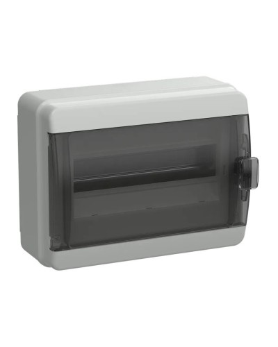 Корпус пластиковый КМПн-12 IP65 TEKFOR (TF5-KP72-N-12-65-K03-K02). Корпус модульный пластиковый черная прозрачная дверь. IEK в Туле