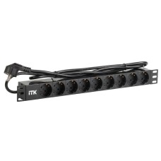 PH22-9D1-P. Блок розеток 19”. ITK