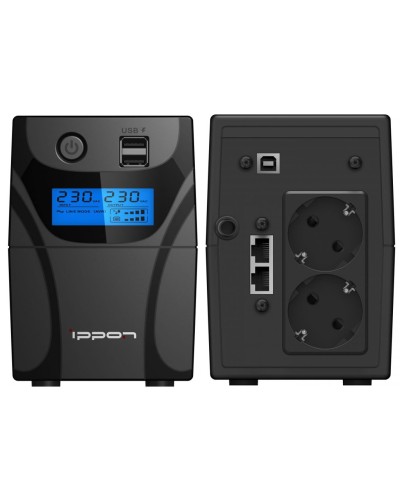 Ippon Back Power Pro II 850 Euro (1005575). Источник бесперебойного питания. Ippon в Туле