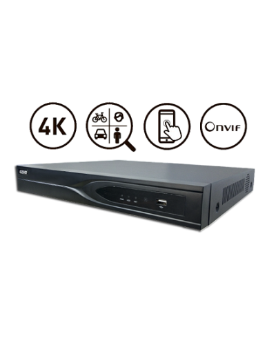 KN-PRO32/2-4K-AI. Видеорегистратор IP 32-канальный. KENO в Туле