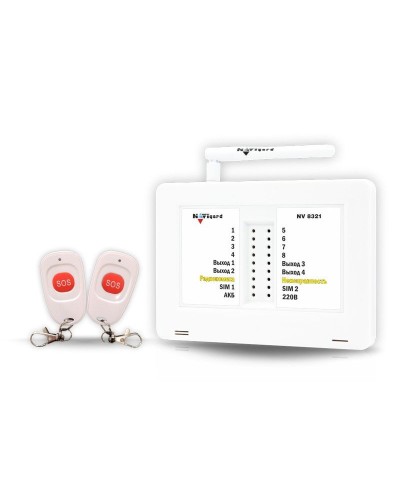 NV 8321ТК. GSM комплект тревожной сигнализации. NAVIgard в Туле