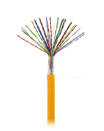 U/UTP 25pair, Cat5, In, LSZH (EC-UU025-5-LSZH-OR-3). Кабель «витая пара» (LAN) для структурированных систем связи. NETLAN в Туле