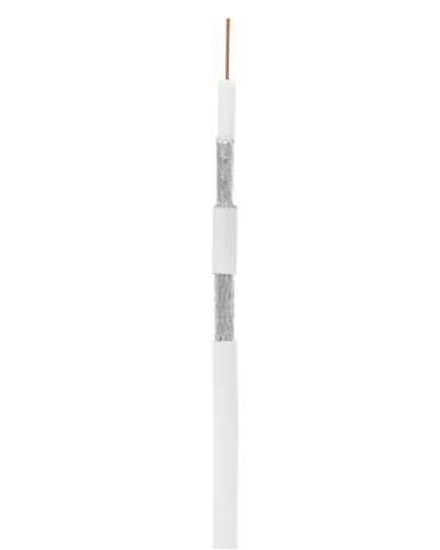 RG-11 CCS, In, PVC (EC-C2-21123A-WT-3). Кабель коаксиальный омедненный. NETLAN в Туле
