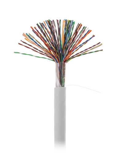 U/UTP 50pair, Cat5, In, PVC (EC-UU050-5-PVC-GY-3). Кабель «витая пара» (LAN) для структурированных систем связи. NETLAN в Туле