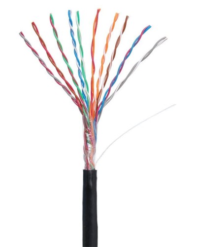 U/UTP 10pair, Cat5, Out, PE (EC-UU010-5-PE-BK-3). Кабель «витая пара» (LAN) для структурированных систем связи. NETLAN в Туле