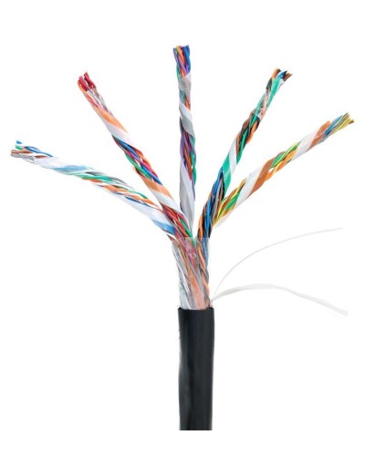 U/UTP 25pair, Cat5, Out, PE (EC-UU025-5-PE-BK-3). Кабель «витая пара» (LAN) для структурированных систем связи. NETLAN в Туле