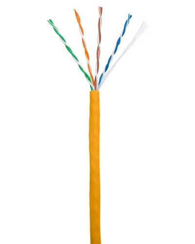 U/UTP 4pair, Cat5e, In, LSZH (EC-UU004-5E-LSZH-OR-1). Кабель «витая пара» (LAN) для структурированных систем связи. NETLAN в Туле