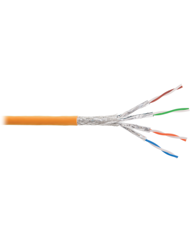 S/FTP, 4pair, Cat.6a, Solid, In, LSZH (NKL 9355C-OR). Кабель «витая пара» (LAN) для структурированных систем связи. NIKOLAN в Туле