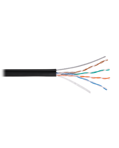 U/UTP 4pair, Cat5e, Solid, Out, SW, PVC (NMC 4805B-BK). Кабель «витая пара» (LAN) для структурированных систем связи. NIKOMAX в Туле