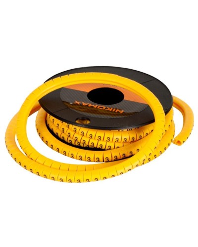 NMC-CMR-0-YL-500 (500шт). Маркер кабельный. NIKOMAX в Туле