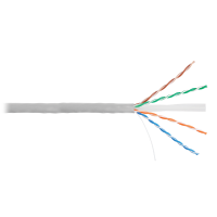 U/UTP 4pair, Cat6a, Solid, In, PVC (NMC 4155A-GY). Кабель «витая пара» (LAN) для структурированных систем связи. NIKOMAX