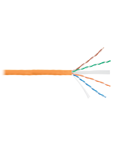 U/UTP 4pair, Cat6, Solid, In, нг(А)-HF (NMC 2140C-OR). Кабель «витая пара» (LAN) для структурированных систем связи. NIKOMAX в Туле