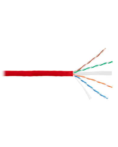 U/UTP 4pair, Cat6, Solid, In, нг(А)-HF (NMC 4140C-RD). Кабель «витая пара» (LAN) для структурированных систем связи. NIKOMAX в Туле