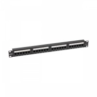 NTSS-PP-1U-24-UTP-RJ45-5E-D 19 1U 24xRJ45 кат.5E UTP. Патч-панель 19. NTSS
