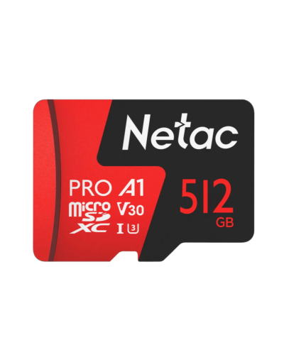 NT02P500PRO-512G-R. Карта памяти microSDXC, 512 ГБ, Class 10. Netac в Туле