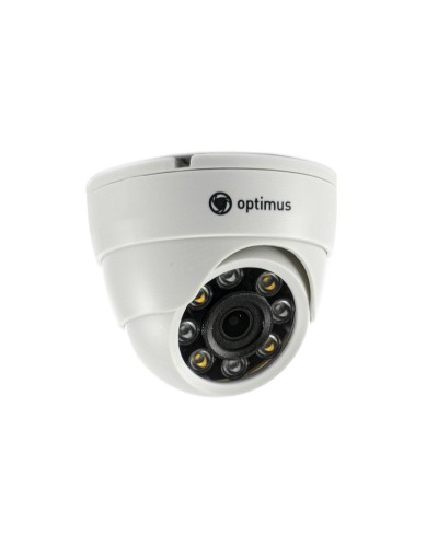 IP-E022.1(2.8)PL_DP03. Видеокамера IP купольная. Optimus в Туле