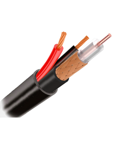 КВК-П 2х0.75 (outdoor) CCA Light. Кабель комбинированный для систем видеонаблюдения. Optimus в Туле