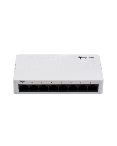 U1EN-7G/1G. Коммутатор 7-портовый. Optimus в Туле