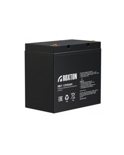 RBT-12V50AH. Аккумулятор герметичный свинцово-кислотный. ROXTON в Туле