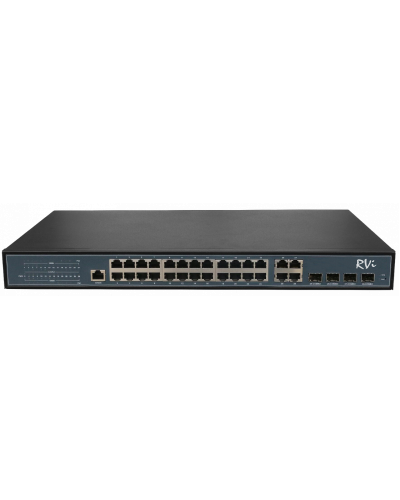 RVi-1NSM24G-4C. Коммутатор с питанием по PoE. RVi в Туле