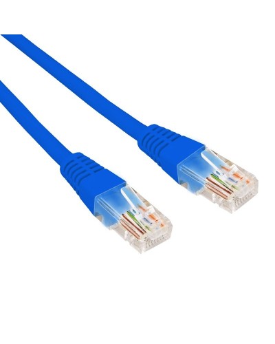 Патч-корд U/UTP CAT 6, RJ45-RJ45, 26AWG, LSZH, синий, 0.5м REXANT (02-0294-05). Патч-корд UTP. Rexant в Туле