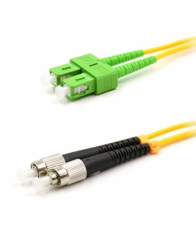 Патч-корд оптический переходной (SM), 9/125 (OS2), SC/APC-FC/UPC, (Duplex), PVC, 5м REXANT (50-2857-1): Патч-корд оптический в Туле