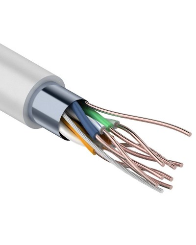 F/UTP 4PR 24AWG CAT5e 305м REXANT (01-0143). Кабель «витая пара» (LAN) для структурированных систем связи. Rexant в Туле