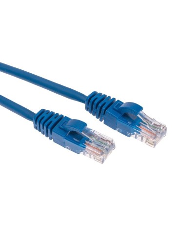 Патч-корд U/UTP, CAT 5e, RJ45-RJ45, 26AWG, LSZH, синий, 5м  REXANT (02-0104-5). Патч-корд UTP. Rexant в Туле