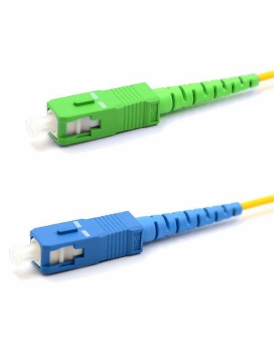 Патч-корд оптический переходной (SM), 9/125 (OS2), SC/APC-SC/UPC, (Simplex), LSZH, 15м REXANT (50-2063): Патч-корд оптический в Туле
