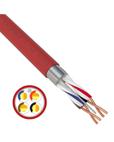 КПСВЭВнг(А)-LS 2х2х0,75 (01-4866-1)(REXANT). Кабель для систем пожарной и охранной сигнализации. Rexant в Туле