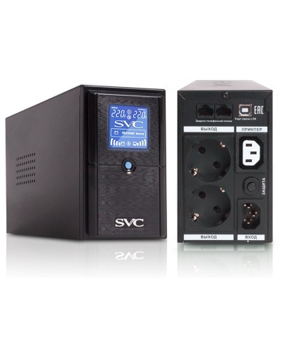 SVC V-650-L-LCD. Источник бесперебойного питания. SVC в Туле