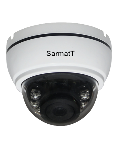 SR-ID40V2812IRX. Видеокамера IP купольная. SarmatT в Туле